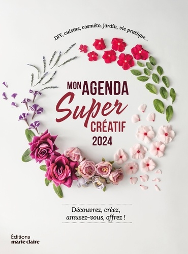 Mon agenda super créatif de Marie Claire - Grand Format - Livre