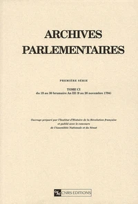 Archives parlementaires de 1787 à 1860