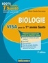 Marie-Claude Descamps - Biologie Visa pour la 1re année Santé - 2e édition - Préparer et réussir son entrée en 1re année Santé.