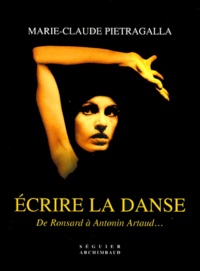 Ecrire la danse. De Ronsard à Antonin Arthaud....pdf