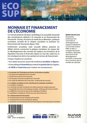 Monnaie et financement de l'économie 6e édition