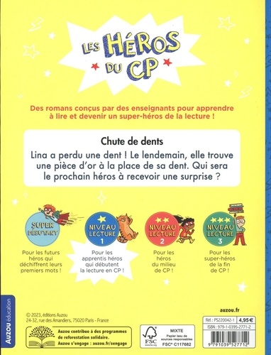 Les héros du CP  Chute de dents. Niveau lecture 1