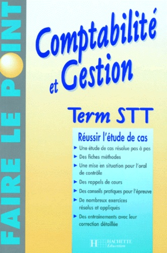 Marie Desthuilliers - Comptabilité et gestion, term. STT.
