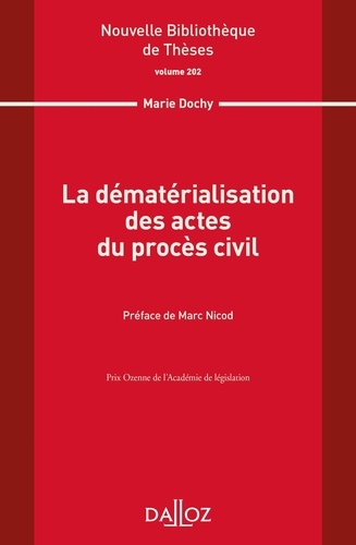 La dématérialisation des actes du procès civil