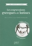 Marie-Dominique Porée-Rongier - Les expressions grecques et latines.