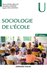 Epub tlcharger des livres gratuits Sociologie de l'cole FB2 RTF par Marie Duru-Bellat, Graldine Farges, Agns Van Zanten (Litterature Francaise)