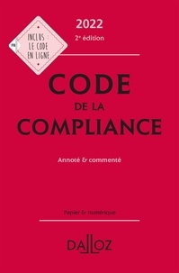 Marie-Emma Boursier et William Feugère - Code de la compliance.