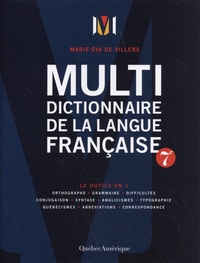 Marie-Eva de Villers - Multidictionnaire de la langue française - 10 outils en 1.