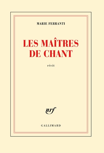 Les maîtres de chant - Occasion