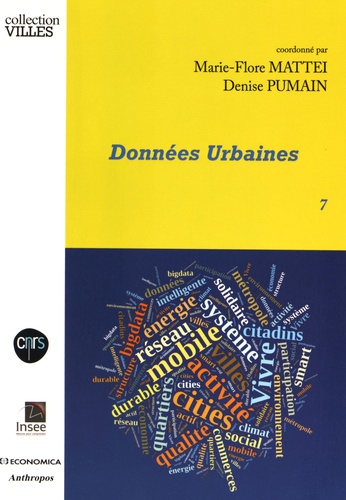 Marie-Flore Mattei et Denise Pumain - Données urbaines - Tome 7.