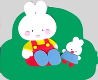 Les câlins de Petit Lapin Blanc