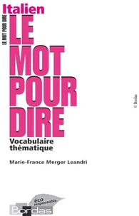 Italien. Vocabulaire thématique
