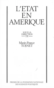 L'Etat en Amérique