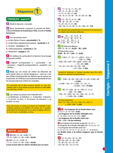 Passeport Toutes les matières de la 5e à la 4e  Edition 2019