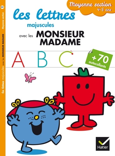 Marie-Françoise Mornet - Les lettres majuscules - 4/5 ans, Moyenne section.