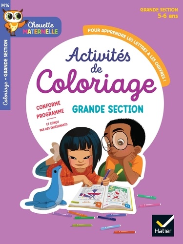 Marie-Françoise Mornet et Buster Bone - Maternelle Activités de coloriage GS - 5 ans - Chouette entrainement Par Matière.
