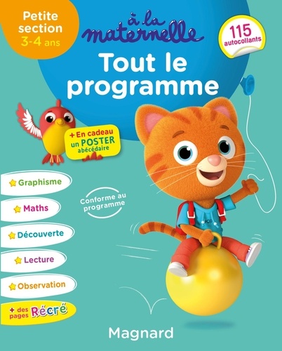 Tout le programme Petite section à la maternelle  Edition 2019
