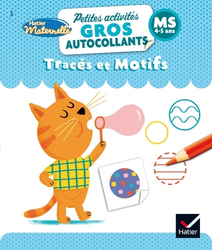Marie-Françoise Mornet - Tracés et motifs MS - Petites activités gros autocollants.