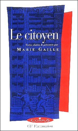 Marie Gaille - Le citoyen.