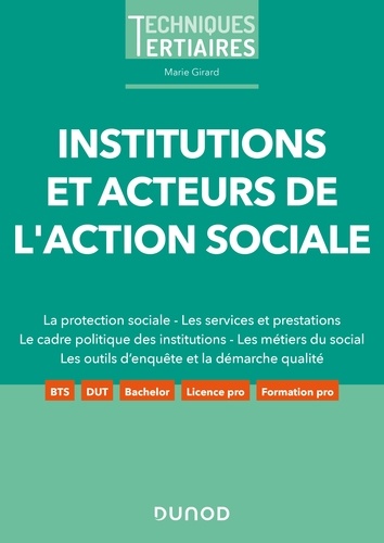Marie Girard - Institutions et acteurs de l'action sociale.
