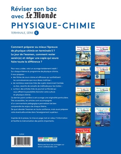 Physique-chimie Terminale, série S  Edition 2019