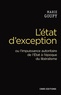 Marie Goupy - L'état d'exception ou l'impuissance autoritaire de l'Etat à l'époque du libéralisme.