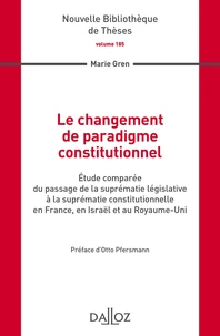 Le changement de paradigme constitutionnel