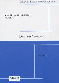 Droit des contrats