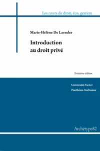 Introduction au droit privé