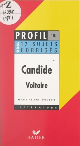 Candide (1759), Voltaire. 12 sujets corrigés