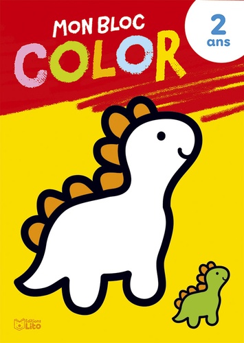 Mon bloc color Le dinosaure