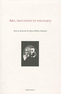 Marie-Hélène Popelard - Art, éducation et politique.