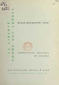 La liberté tombe des arbres