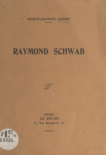 Raymond Schwab