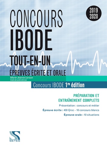 Concours IBODE tout-en-un. Préparation et entraînement complets  Edition 2019-2020