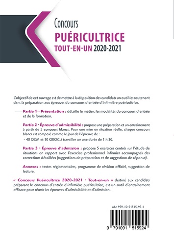 Concours puéricultrice  Edition 2020-2021