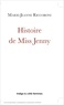 Marie-Jeanne Riccoboni - Histoire de Miss Jenny.