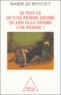 Marie-Jo Bonnet - Qu'est-ce qu'une femme désire quand elle désire une femme ?.