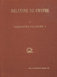 Marie-José Chavane et Marguerite Yon - Salamine de Chypre - Tome 10, Testimonia salaminia 1.