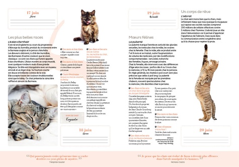 Almanach pour les amoureux des chats 2015