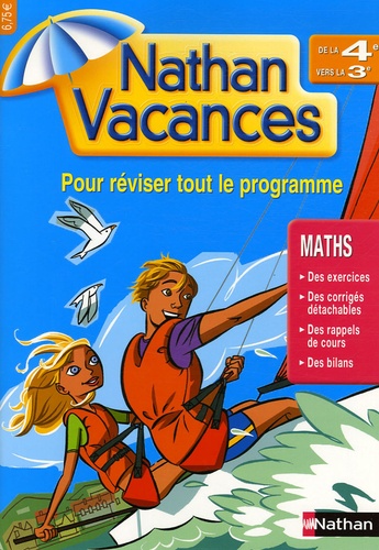 Marie Lattuati et Eric Roditi - Mathématiques - De la 4e vers la 3e.