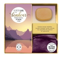 Marie-Laure Bayle - Coffret ma petite pierre de bonheur - Pensée positive, optimisme, forme. Avec 1 véritable calcite orange et sa pochette.