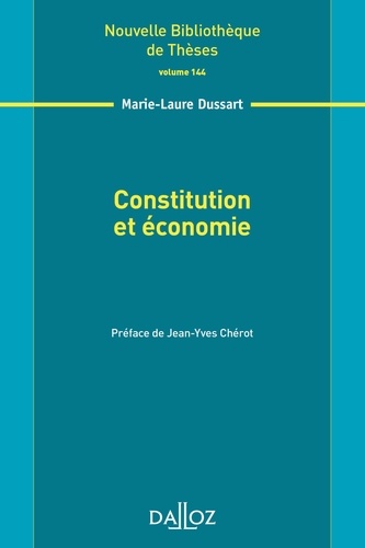 Marie-Laure Dussart - Constitution et économie.