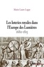 Marie-Laure Legay - Les loteries royales dans l'Europe des Lumières (1680-1815).