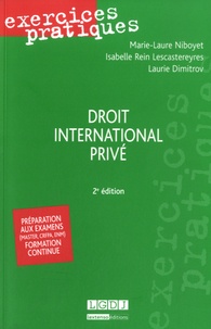 Marie-Laure Niboyet et Isabelle Rein Lescastereyres - Droit international privé.
