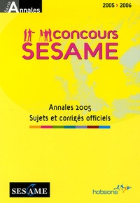 Marie-Laure Vignaud et Didier Visbecq - Concours SESAME - Annales, sujets et corrigés officiels.