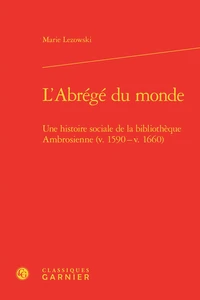 L'abrégé du monde