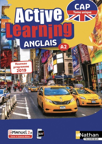 Anglais CAP A2 Active Learning. Tome unique  Edition 2019