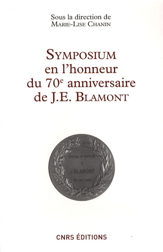 Marie-Lise Chanin - Symposium en l'honneur du 70e anniversaire de J.E. Blamont.