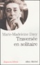 Marie-Madeleine Davy - Traversée en solitaire.